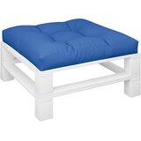  Jastuk za palete kraljevsko plavi 80 x 80 x 12 cm od tkanine | Eponuda.com