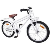 vidaXL Otroško Kolo 18 Palcev za 5-7 let Bela - - Bela - 14 - 123 x 51 x 78 cm - 2025- | Shoptok.si
