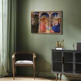  Slika - Fra Angelico – The Annunciation 90x60 U prirodnom drvenom okviru | shoptok.hr