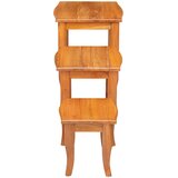  Nesting bočni stolovi 3 pcs Prirodna Čvrsto mahagonijsko drvo | shoptok.hr