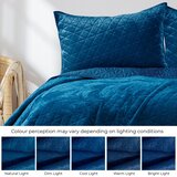 AmeliaHome Prekrivač Laila 170x210 cm, indigo | shoptok.hr