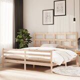 Furnova Posteljni okvir iz borovine 200x200 cm, (21931572) | Shoptok.si