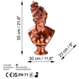 WALLXPERT decorative object figura bakar boja yak 037 a | ePonuda.com