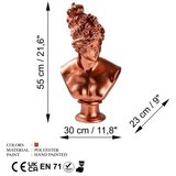 WALLXPERT Ukrasna figura Yak-037, 30x35x23 cm | Eponuda.ba