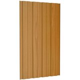 Krovni paneli 36 kom od pocinčanog čelika boja drva 80 x 45 cm | shoptok.hr