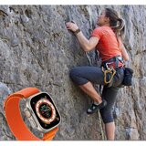 TECH-PROTECT NYLON PRO APPLE WATCH 4 / 5 / 6 / 7 / 8 / 9 / SE / ULTRA 1 / 2 (42 / 44 / 45 / 49 MM) ČRNA / ORANŽNA, (22069463) | Shoptok.si