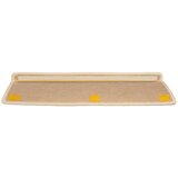  Prostirke za stepenice 15 kom 65x21x4 cm svijetlo bež pravokutni rub | shoptok.hr