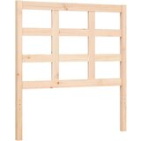  Okvir za krevet s uzglavljem 100x200 cm od masivnog drva | shoptok.hr