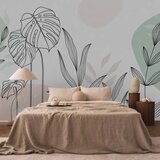 Foto tapeta - Leaves in Pastels 250x175 | shoptok.hr