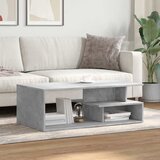  Stolić za kavu boja betona 102 x 55 x 35 cm konstruirano drvo | shoptok.hr