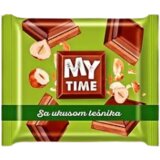 MY TIME čokolada lešnik punjenje, 90 g cene