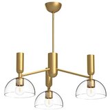  Alora Mood ALM-JUDE3-GD-CL - Luster na šipci JUDE 3xE27/60W/230V mesing | Eponuda.com