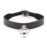 Fetish Addict Collar with Hoop and Bell Black | shoptok.hr