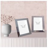 Aberto Design Set okvira za slike 2IGFC1026_1015, 10x15cm, 2 komada, srebrni Cijene