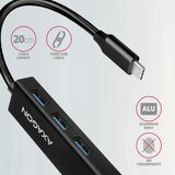 Axagon hub 3XUSB 3.2+GIGA lan 20 | Shoptok.si