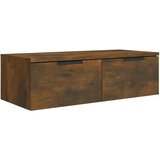Maison Chic Stenska omarica - Zidna omarica dimljeni hrast 68x30x20 cm inženirski les iu740, (22063055) Cene