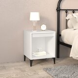The Living Store Nočna omarica Bela 40x35x50 cm - Nočna Omarica, (21421107) Cene