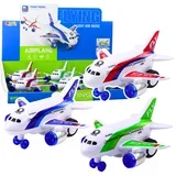 Operated Passenger Plane Lights Sounds Drive Mix