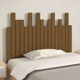  Stensko posteljno vzglavje medeno rjavo 108x3x80 cm borovina, (20739191) | Shoptok.si