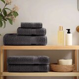 vidaXL Premium brisače za savno 25kos antracit 80x200cm 600g/m2 bombaž | Shoptok.si