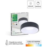 Greentech smart plafonjera metalna 50w 3cct 40cm ( NOIR-M ) Cene