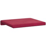  Jastučić za klupu 4 kom. Baršun Vinska crvena Dubina 35 cm | shoptok.hr