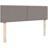  Otomanski okvir kreveta s madracima smeđesivi 180x200cm tkanine | shoptok.hr