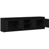 TV Jedinice 2 pcs Crna 180 x 34 x 50 cm Konstruirano drvo | shoptok.hr