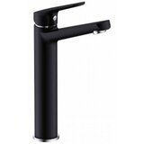 Sanotechnik visoka enoročna armatura za umivalnik Soho 729-7, črna mat | Shoptok.si