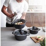 Homeware Profession. set posod turin aluminij, nerjaveče jeklo 3-delni | Shoptok.si