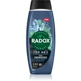 Feel Energised gel za tuširanje za muškarce 2 u 1 450 ml