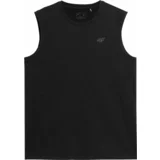 4f MEN´S SLEEVELESS Muška majica, crna, veličina