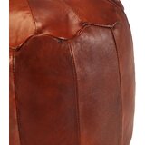  The Living Store Tabure rumenorjav 40x35 cm pravo kozje usnje - Tabure, (21454933) | Shoptok.si