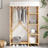  The Living Store Garderobna omara 110x45x170 cm bambus - Garderobna Omara, (21497363) | Shoptok.si