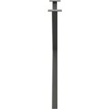 vidaXL noge za jedilno mizo x-oblika 2 kosa antracit 90x(72-73) cm | Shoptok.si