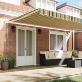  Električna retraktabilna tenda Zelena 500 × 300 cm | shoptok.hr