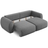 Makamii Tamno siva sklopiva/s prostorom za odlaganje sofa od samta 266 cm Kini – | shoptok.hr