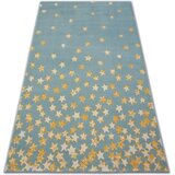 RugsX Preproge Preproga PASTEL 18408/032 - Zvezde turkizna zlato 120x170 cm Zelena | Shoptok.si