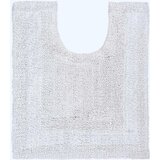 HOMESCAPES preproga contour wc iz bombaža, 50 x 55 cm – bela, (5000165924) | Shoptok.si