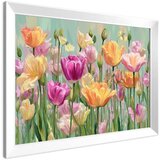Styler Tiskana slika z okvirjem 75x56 cm Spring Tulip – | Shoptok.si