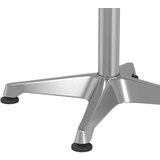 Vanjski barski stol podesive visine Ø 59 5x70/114 5 cm aluminij | shoptok.hr