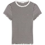 Tommy Jeans Majica črna / bela Cene