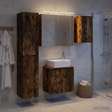  Set ormarića za kupaonicu 5 kom. Dimljeni hrast | shoptok.hr