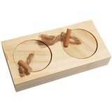 Duvo interaktivna lesena igrača za glodalce cas - 12 x 6 x 2,5 cm | Shoptok.si