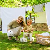 Momi Bicikla bez pedala DEX podesivo sjedalo, lagana, žuta | Shoptok.si