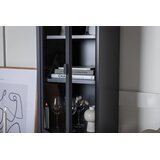 Venture Home vitrina Misha 40,5 × 35 × 150 cm, siva | shoptok.hr