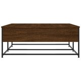  Stolić za kavu smeđa boja hrasta 100x99x40 cm konstruirano drvo | Eponuda.com