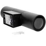  Spoljno zidno svetlo 2xGU10/35W/230V IP54, okruglo, crne boje | Eponuda.com