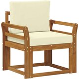  Set vanjskih sofa Čvrsto drvo akacije i poliester | shoptok.hr