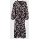 Sinsay Midi haljina s plisiranim donjim dijelom i remenom | shoptok.hr